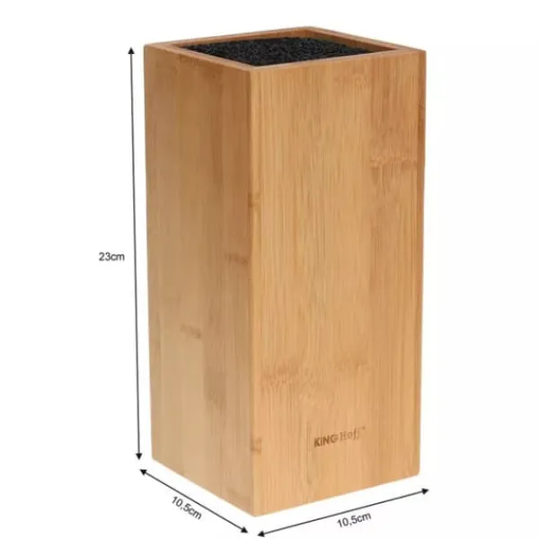 BAMBU BLOK KØKKENKNIV STATIV KINGHOFF KH-1559 Best