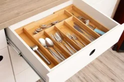 Opbevaringssystem Til Køkkenskuffer>BAMBUS GLIDESKUFFEINDSATS 1576