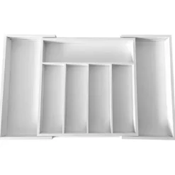 BAMBUSINDSATS TIL SKUFFES KINGHOFF KH-1746 hvid New