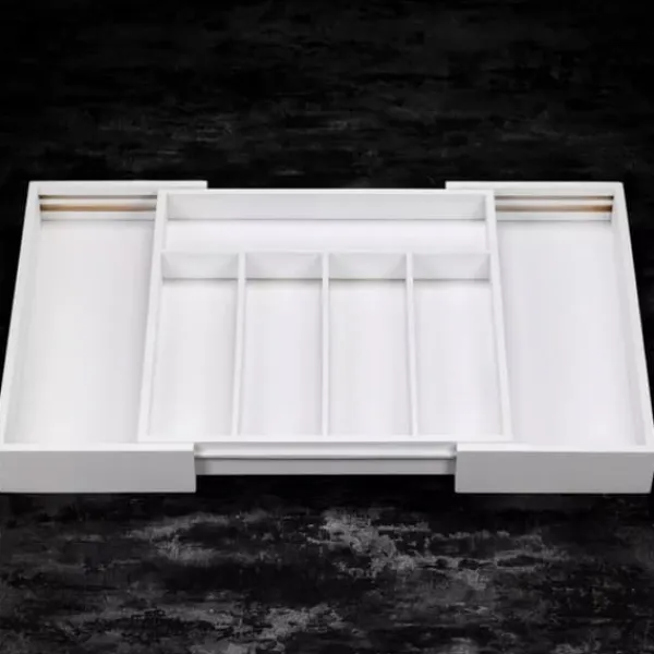 BAMBUSINDSATS TIL SKUFFES KINGHOFF KH-1746 hvid New