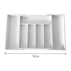 BAMBUSINDSATS TIL SKUFFES KINGHOFF KH-1746 hvid New