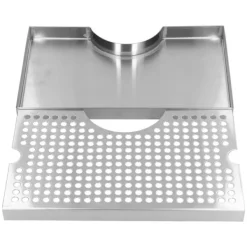 Bar-drypbakke Hold baren ren Nem rengøring Robust, rustfri Unikt skinnende udseende Øltårn-drypbakke til restaurant Discount