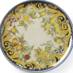 Barocco porcelæn pizza tallerken, diameter. 31 cm - sæt med 6 stk. Clearance
