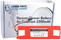 Robotstøvsugere>Batteri til Xiaomi Roborock S5/S6/S7/S8/S50/S55/S5 14.8V 5200mAh