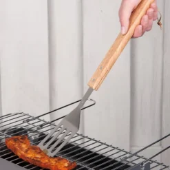 BBQ - grill shovel, oak handle 41 cm