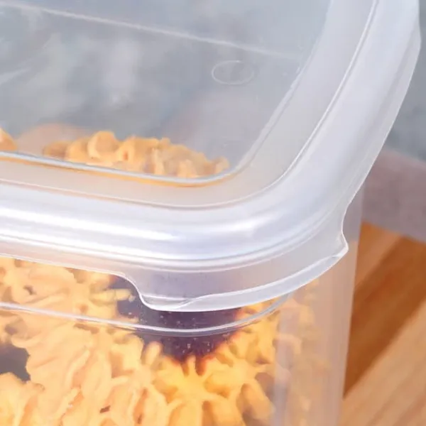 Beholdere til løse produkter med låg 1,85 l 12 stk. Discount