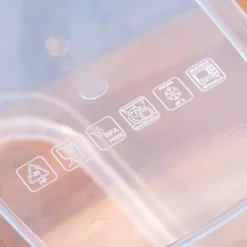 Beholdere til løse produkter med låg 1,85 l 12 stk. Discount