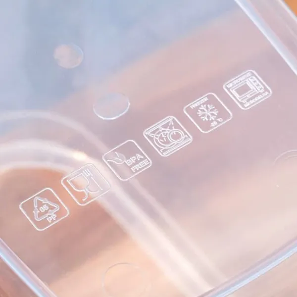 Beholdere til løse produkter med låg 1,85 l 12 stk. Discount