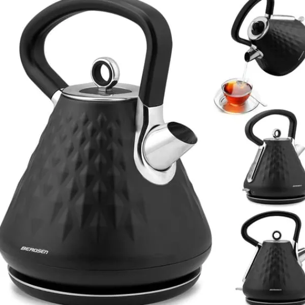 Elkedel>Berdsen BD-700 1,7L elkedel, sort