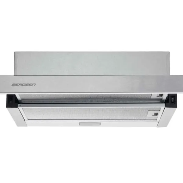 Viking Choice BERDSEN BT-233 Rustfrit stål teleskop emhætte - Moderne køkkenmusthave Clearance