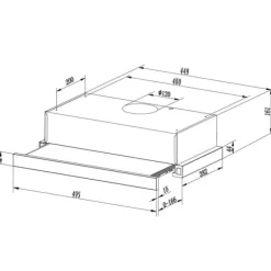 Viking Choice BERDSEN BT-233 Rustfrit stål teleskop emhætte - Moderne køkkenmusthave Clearance
