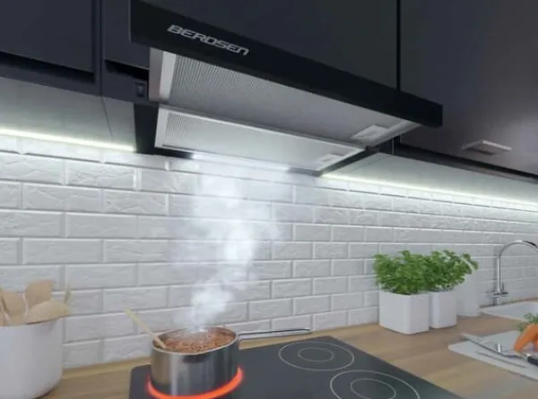 Viking Choice Emhætter>Berdsen BT-234 Teleskopisk Fladskærmshætte - Multifunktionel Køkkenventilation