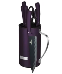 Køkkenknive>BERLINGER HAUS BH-2584 KNIVSÆT I STAND