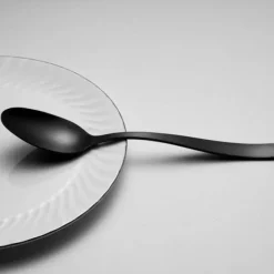 Bestik>Bestik Arthur Martin AM5136 Sort Rustfrit stål 24 Dele