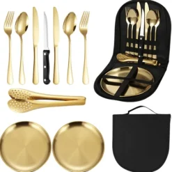 Bestik>Bestik sæt i rustfrit stål, 10 dele