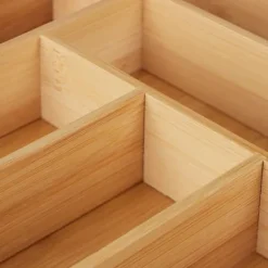 Bestikbakke, Bambus, 5x25,5x35,5 cm, Natur Hot