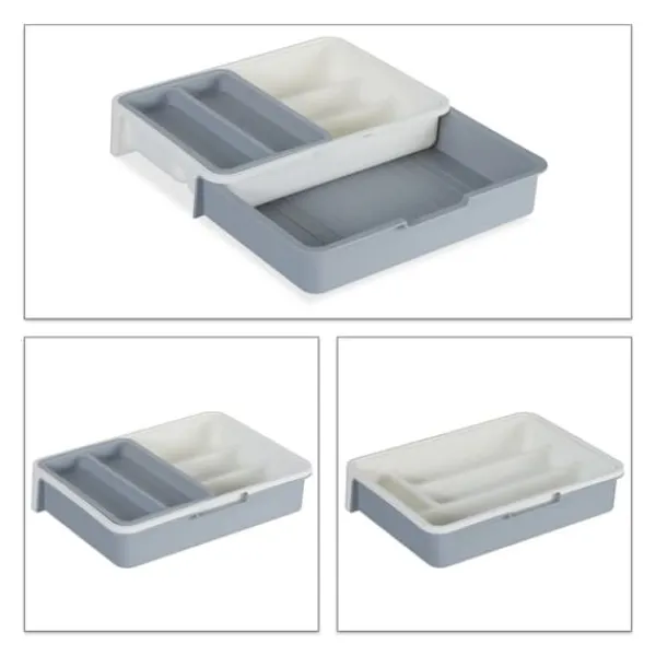 Bestikbakke, Justerbar, 6x23,5x31,5 cm, Plast Best