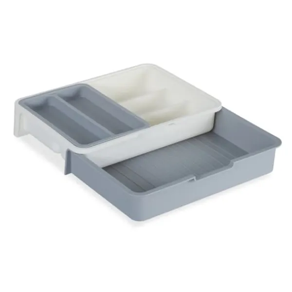 Bestikbakke, Justerbar, 6x23,5x31,5 cm, Plast Best