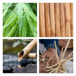 Bestikbakke, Udtrækkelig Bambus, 5x56x43 cm, Brun