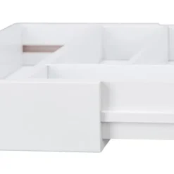 Bestikbakke, 5,5x48,5x37 cm, Hvid Outlet