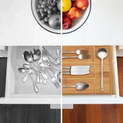 Bestikbakke, 5x26x35,5 cm, Natur New