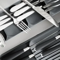 Bestikskuffeindsats til skeer, knive, gafler og teskeer Køkkenorganisator Hot