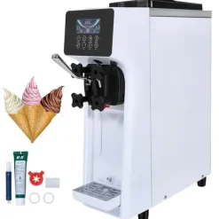 Blød is-kræmmemaskine 10L/t, Single Flavor, bordmodel til lækre is-desserter. New