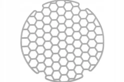 Blød rund rist til vask, grå, 31,5 cm New