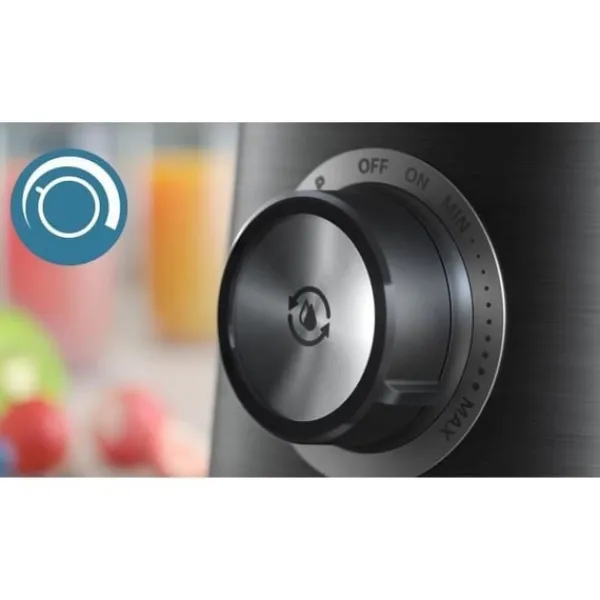 Philips Mixere & Blendere>Blender - HR3041/00 - 2 L skål - vandflaske inkluderet - aftagelige knive - Grå