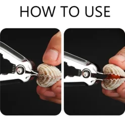 Blood Clam Opener Krabbtång Nötknäckare Multifunktionellt verktyg för skaldjursmat i köket Sale