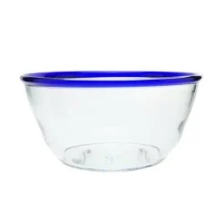 Blue Edge Salad Bowl, Ø 27cm - Bergdalahyttan Best