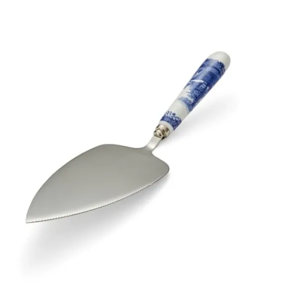 Kagespader>Blue Italian Cake Spatula 25cm - Spode