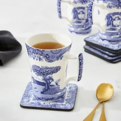 Blue Italian Coasters, 6-Pack - Spode Best