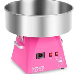 Bomuldsmaskine LED pink 52cm 1030W Royal Catering RCZK-1030-W-R New