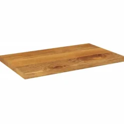 Bordplade i massivt mangotræ - Rektangulær | Størrelse: 60x30x3,8 cm Sale