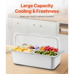 Bordpladedispenserbakke til Madservering, 4 Pande, Egnet til Krydderier Best