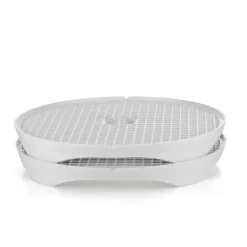 Borner Crispymaker sæt med 2, veganske chips, grøntsagschips, mikrobølge-kartoffelchips, fedtfri chips, gulerodschips, æblechips Online