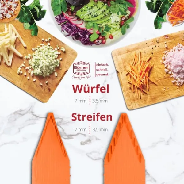 Mixere & Blendere>Borner grøntsagsskærer V5 Powerline professionelt sæt agurkeskæremaskine kålskærer pommes frites udskærer grøntsagsskærer frugt rivejern vegansk