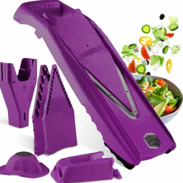 Mixere & Blendere>Borner grøntsagsskærer V5 Powerline professionelt sæt agurkeskæremaskine kålskærer pommes frites udskærer grøntsagsskærer frugt rivejern vegansk