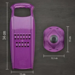 Borner Rösti Powerline rivejern Swiss Rösti Grøntsagsskærer Grøntsagsrivven Køkkenhjælper Kartoffelskutter med frugtholder Clearance
