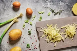 Borner Rösti Powerline rivejern Swiss Rösti Grøntsagsskærer Grøntsagsrivven Køkkenhjælper Kartoffelskutter med frugtholder Discount