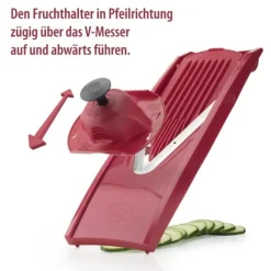 Borner V1 grøntsagsskærer startsæt, kartoffelskiver, agurkeskæremaskine, grøntsagsskærer, køkkenriv, pommes frites, frugtriv, kålskærer Outlet