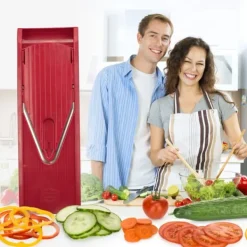 Borner V1 grøntsagsskærer startsæt, kartoffelskiver, agurkeskæremaskine, grøntsagsskærer, køkkenriv, pommes frites, frugtriv, kålskærer Outlet