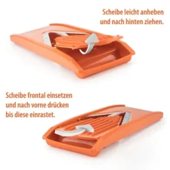 Borner V1 grøntsagsskærer startsæt, kartoffelskiver, agurkeskæremaskine, grøntsagsskærer, køkkenriv, pommes frites, frugtriv, kålskærer Outlet