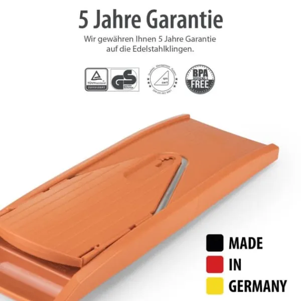 Borner V1 grøntsagsskærer startsæt, kartoffelskiver, agurkeskæremaskine, grøntsagsskærer, køkkenriv, pommes frites, frugtriv, kålskærer Outlet