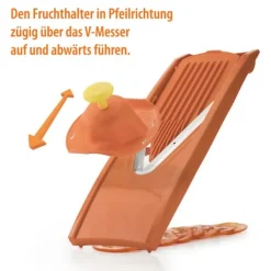 Borner V1 grøntsagsskærer startsæt, kartoffelskiver, agurkeskæremaskine, grøntsagsskærer, køkkenriv, pommes frites, frugtriv, kålskærer Outlet