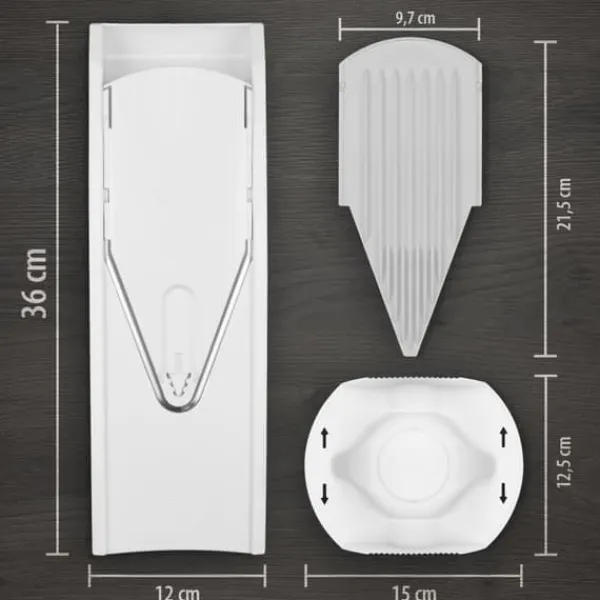 Mixere & Blendere>Borner V1 grøntsagsskærer startsæt, kartoffelskiver, agurkeskæremaskine, grøntsagsskærer, køkkenriv, pommes frites, frugtriv, kålskærer