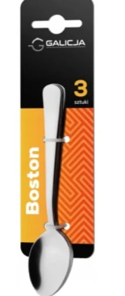 Bestik>Boston kaffeske 3 stk. sølv