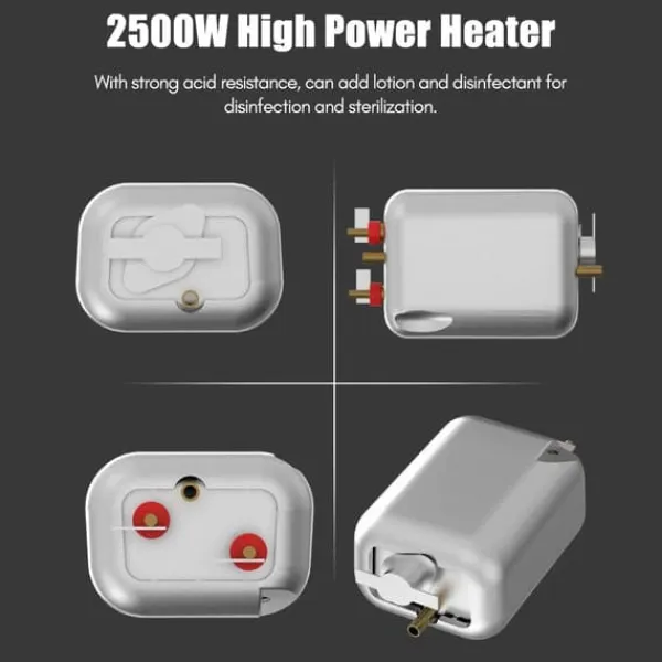 Damprensere>Bærbar damprenser - Dampvasker - 2500 W - Høj temperatur - Trykdamp - 220 V - CE-certificeret - Blå