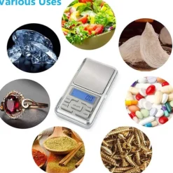 Bærbar digital lommestørrelsesvægt